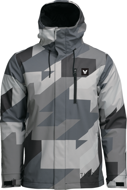 THOR Brave Tour Jacket - Gray/Black Camo - Medium 2920-0862