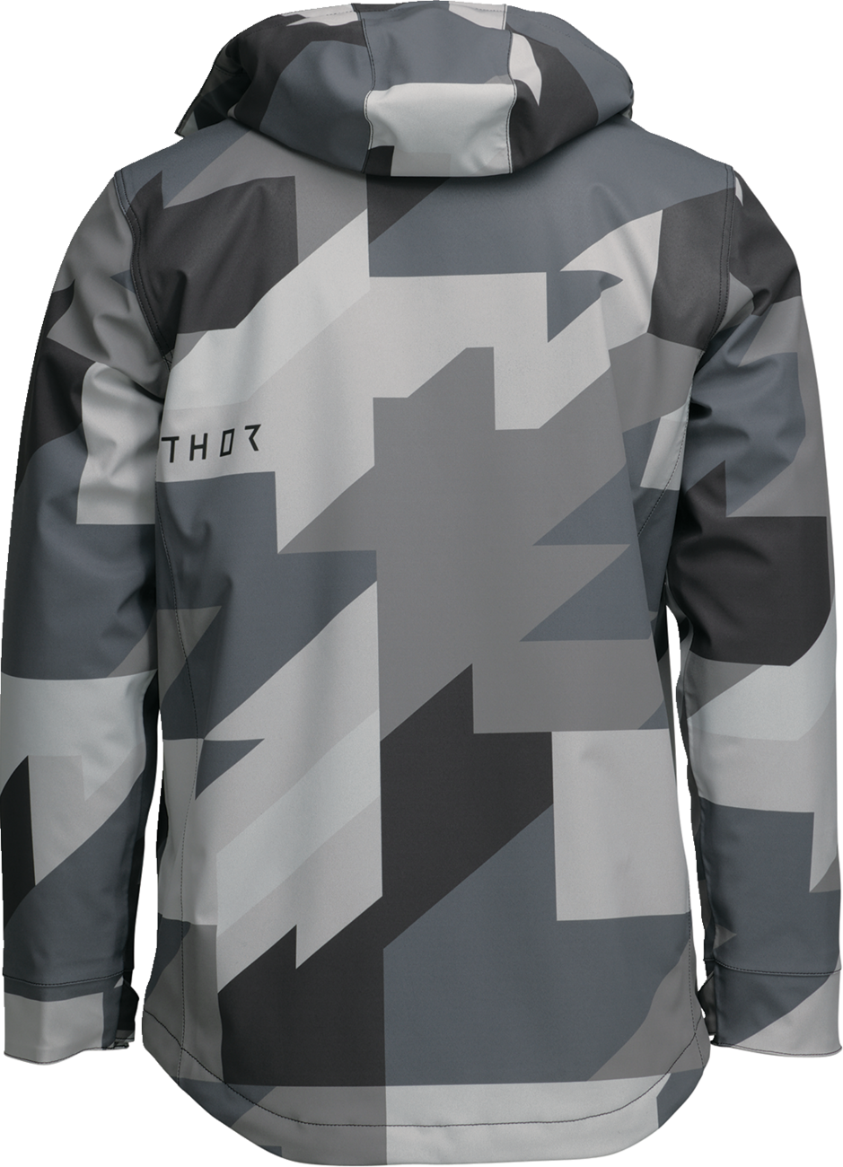THOR Brave Tour Jacket - Gray/Black Camo - Large 2920-0863