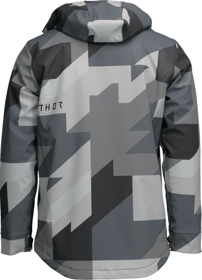 THOR Brave Tour Jacket - Gray/Black Camo - Large 2920-0863