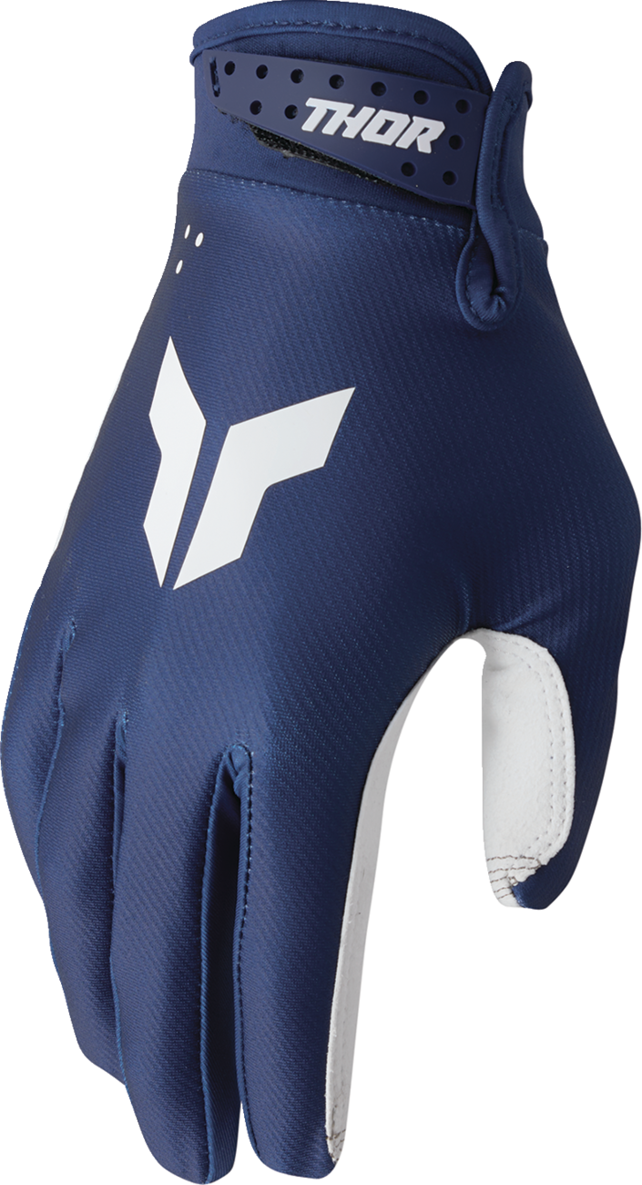 THOR Launchmode Gloves - Navy - Large 3330-8203