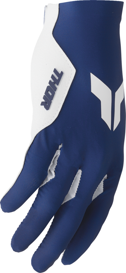 THOR Sportmode Iconic Gloves - Navy/White - Medium 3330-8232