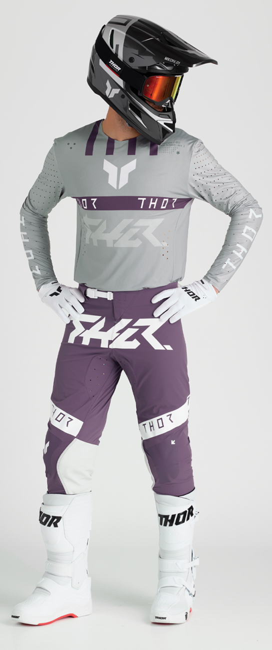 THOR Launchmode Gloves - White - Large 3330-8227