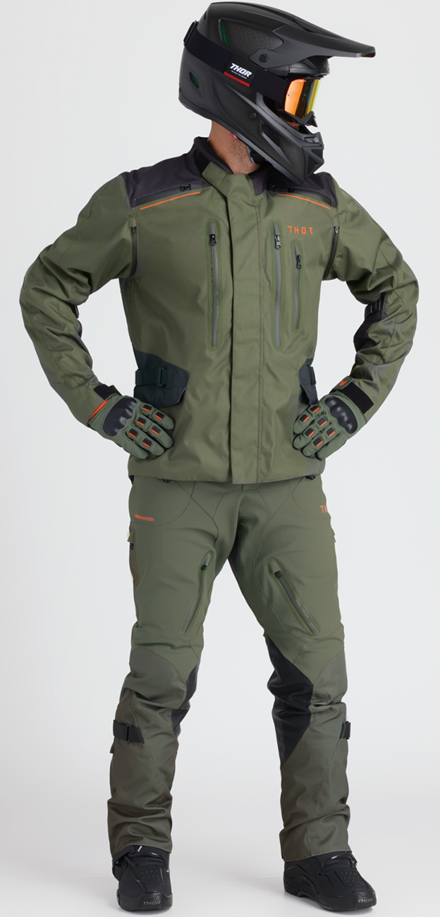 THOR Range Pants - Army/Orange - US 30 2901-12106