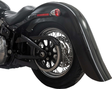 KLOCK WERKS Rear Fender - Vicla Smooth - 9" Extender Rear - Black KWF-02-0312