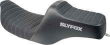 SLYFOX High Noon Seat - Vinyl - Classic Stitch - Gray Logo - FL '97-'07 4702B-SlyFox