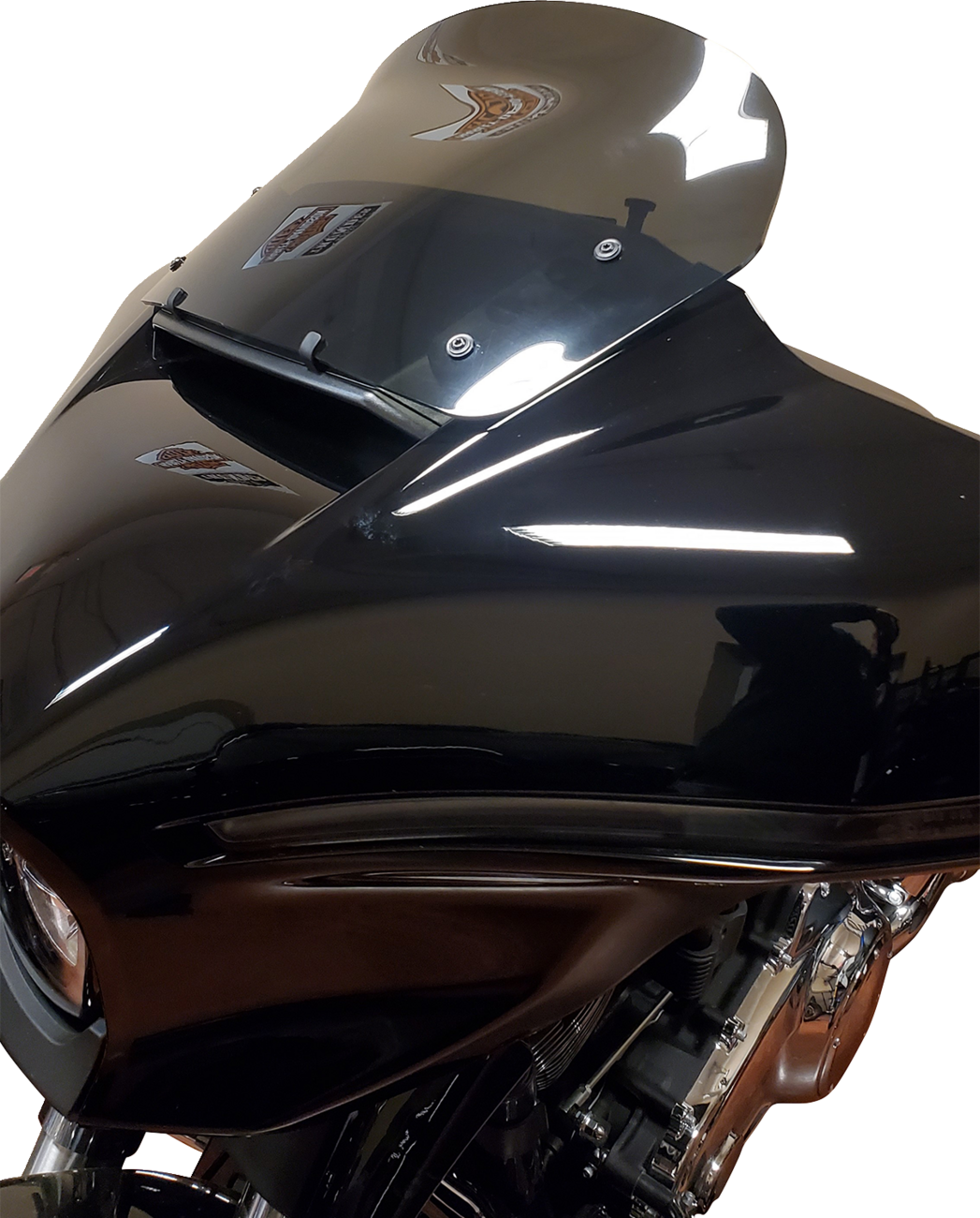 WIND VEST Windshield - 12-1/2" - Dark Smoke - FLHX, FLHXSE 58-1240