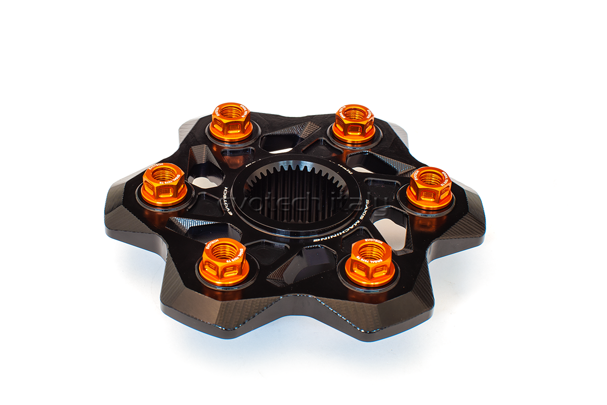 Evotech Srl Billet Aluminium Rear Hub Flange for KTM 1290 / 1390 Super Duke R / GT