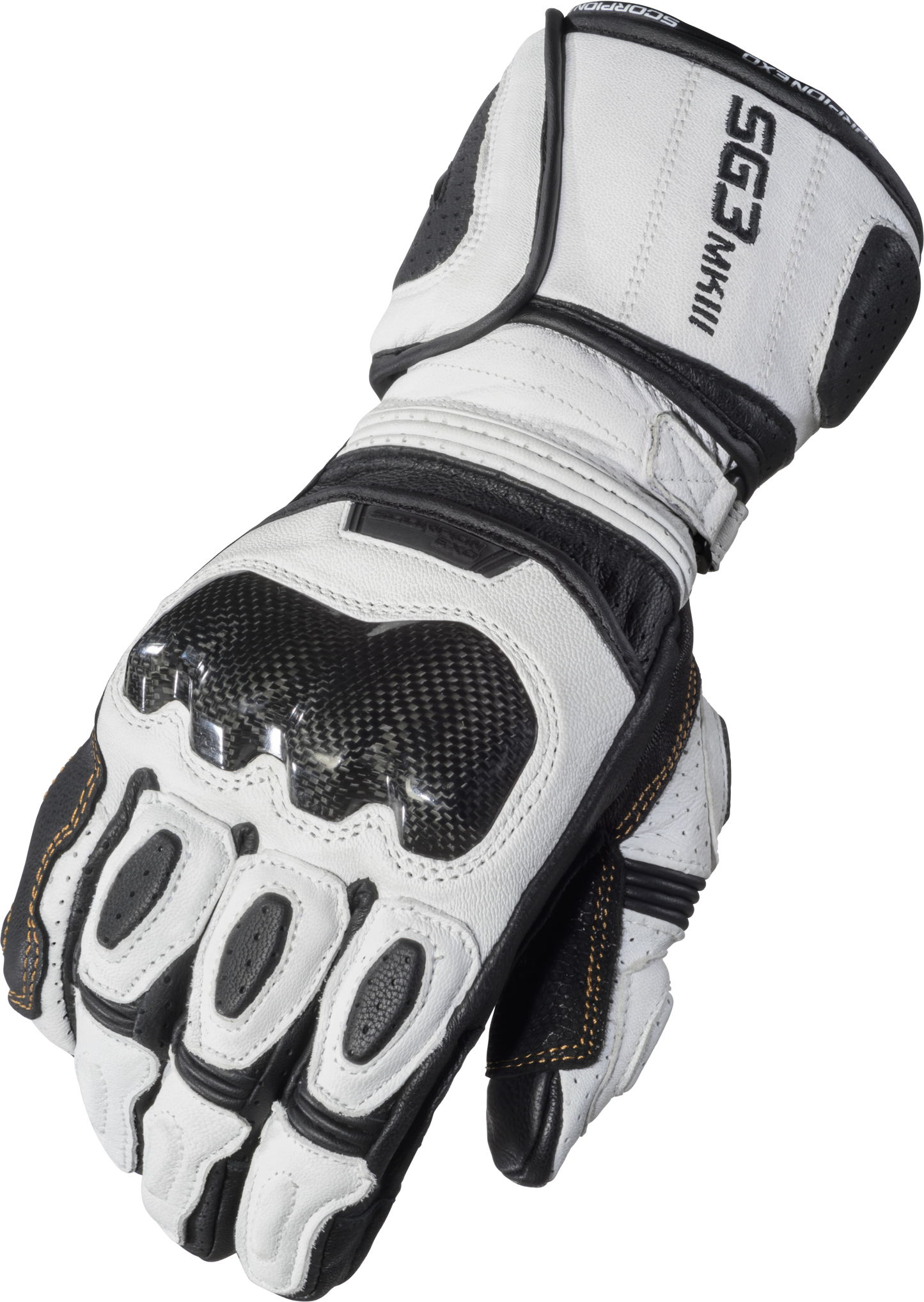 Sg3 Mk Iii Gloves White/Black Lg