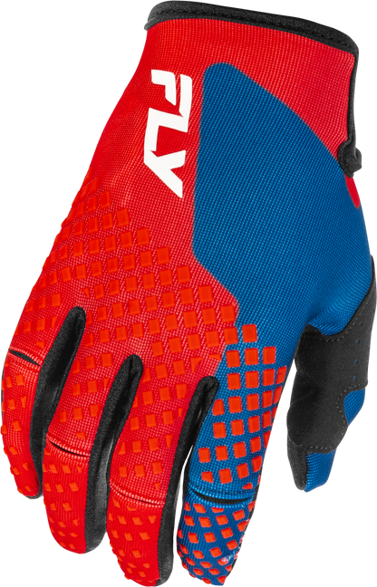 Youth Kinetic Gloves Red/White/Blue Yl