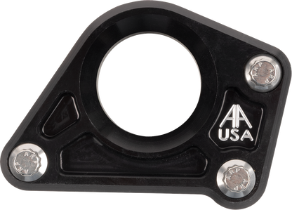 ALLOY ART Floor Board Delete Mount - Black Anodized - M8 M8FMM-2