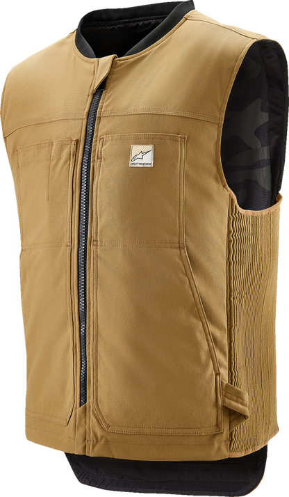ALPINESTARS TECH-AIR Tech-Air® 3 v2 Canvas Vest - Tan - 2XL 6505125-86-XXL
