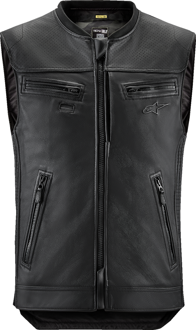 ALPINESTARS TECH-AIR Tech-Air® 3 v2 Leather Vest - Black - XS 6505225-10-XS