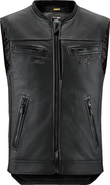 ALPINESTARS TECH-AIR Tech-Air® 3 v2 Leather Vest - Black - Medium 6505225-10-M