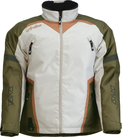 ARCTIVA Women's Pivot 8 Insulated Jacket - Green/Tan - 2XL 3121-0857