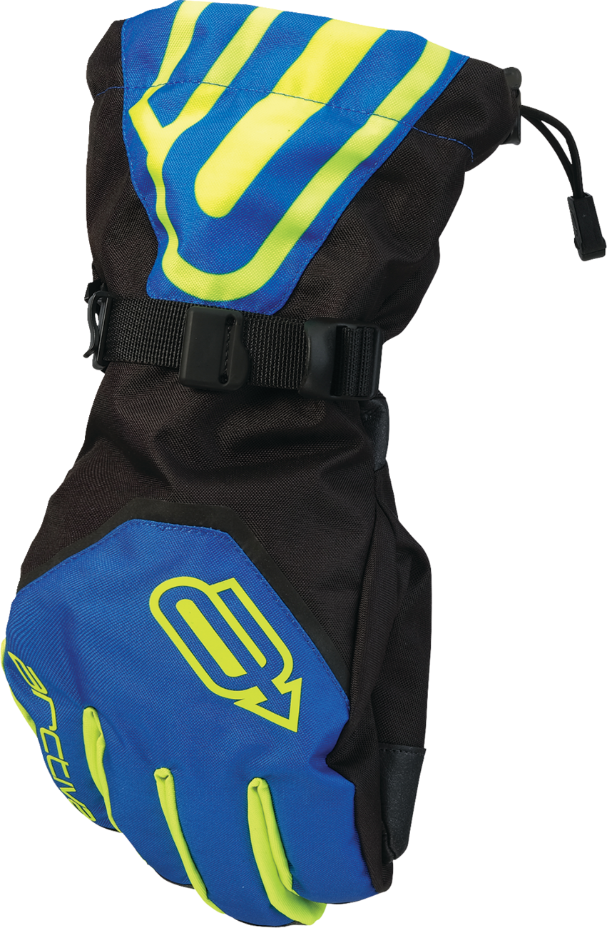 ARCTIVA Pivot 8 Gloves - Blue/Hi-Vis - XL 3340-1455