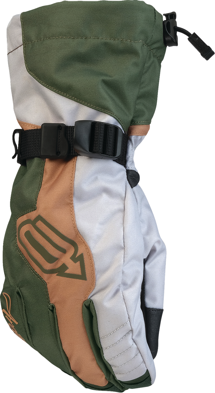 ARCTIVA Women's Pivot 8 Gloves - Green/Tan - 2XL 3341-0452