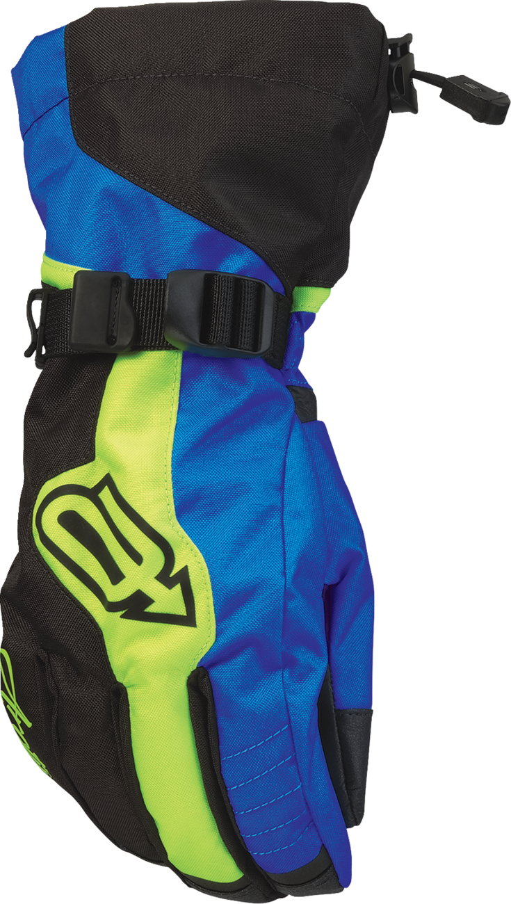 ARCTIVA Women's Pivot 8 Gloves - Blue/Hi-Vis - XS 3341-0459