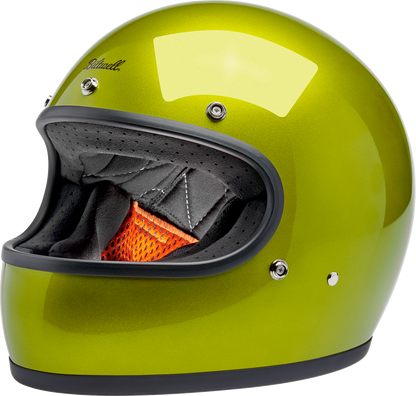 BILTWELL Gringo Helmet - Metallic Lime - Small 1002-392-502