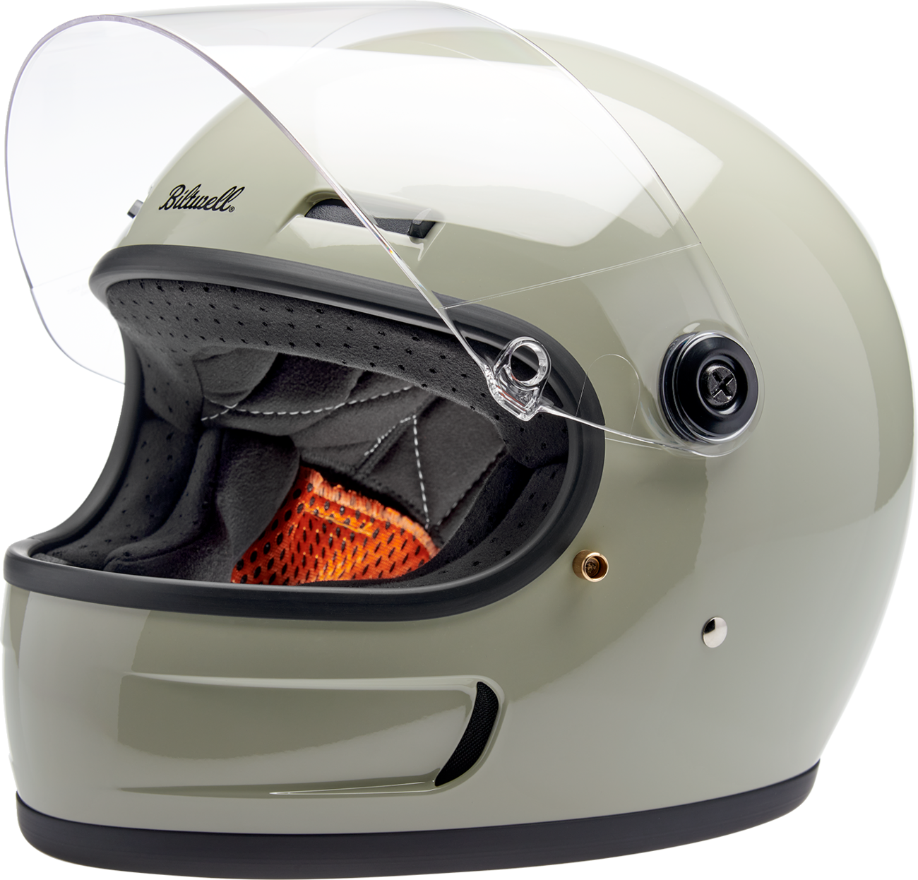 BILTWELL Gringo SV Helmet - Gloss Chalk Gray - XL 1006-196-505
