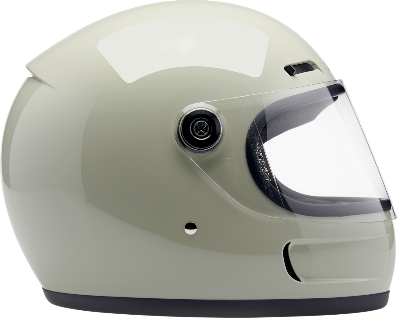 BILTWELL Gringo SV Helmet - Gloss Chalk Gray - XL 1006-196-505