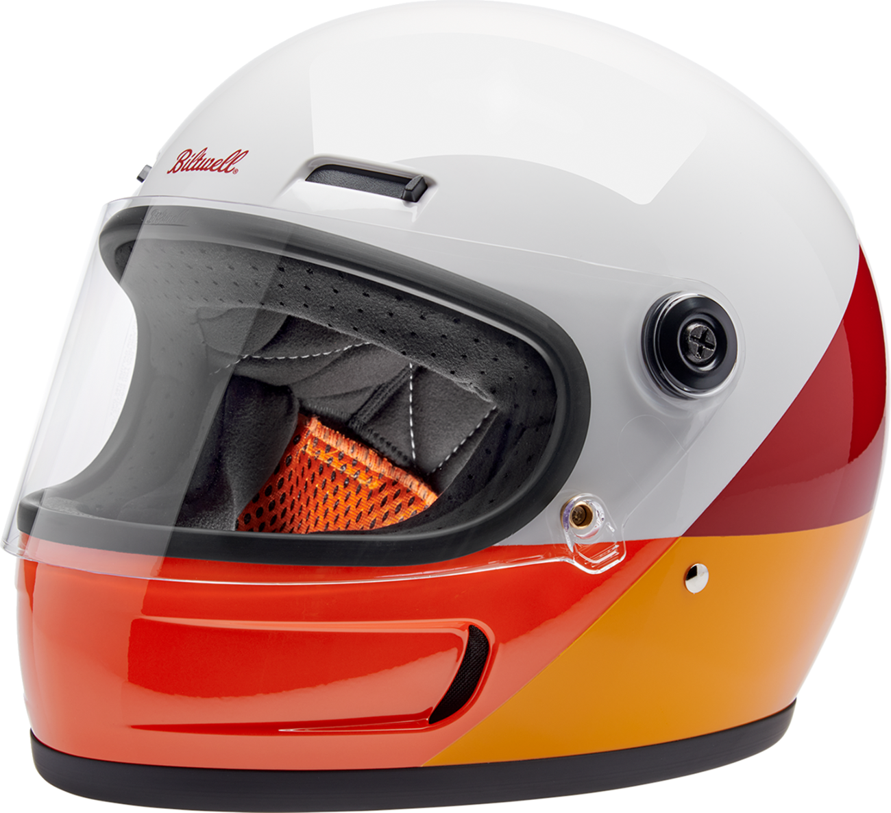 BILTWELL Gringo SV Helmet - Gloss Intersection Warm - Large 1006-599-504