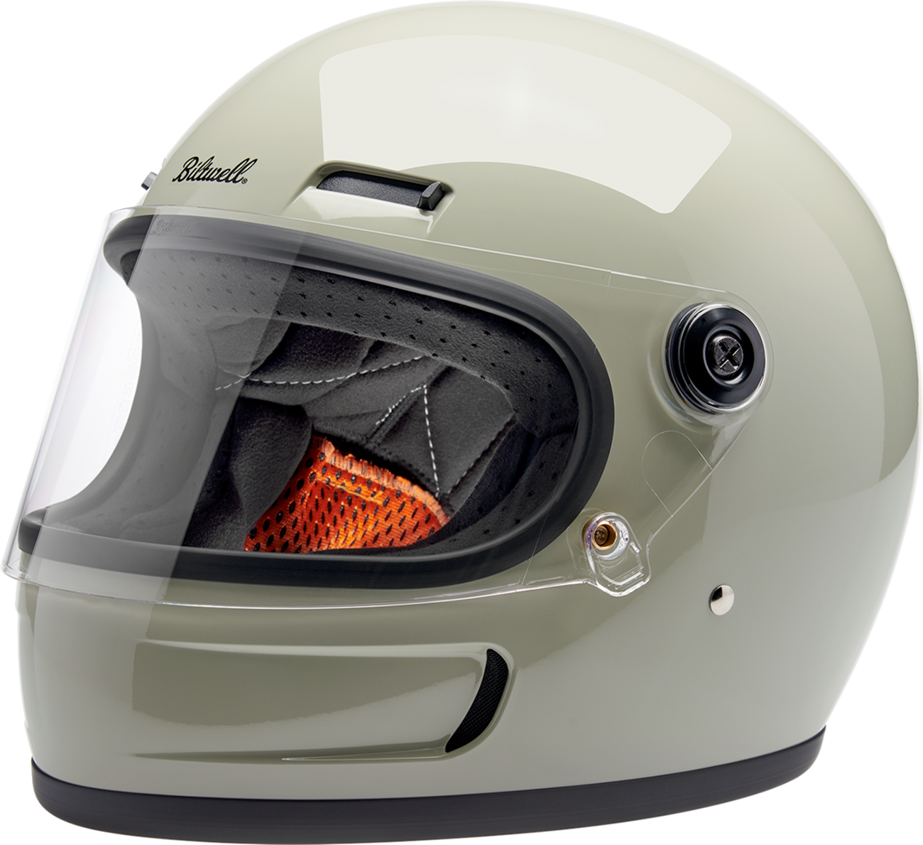 BILTWELL Gringo SV Helmet - Gloss Chalk Gray - XS 1006-196-501
