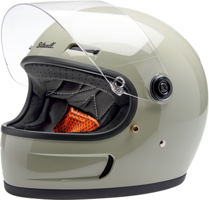 BILTWELL Gringo SV Helmet - Gloss Chalk Gray - Small 1006-196-502