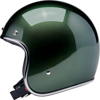 BILTWELL Bonanza Helmet - Metallic Sierra Green - Small 1001-324-202