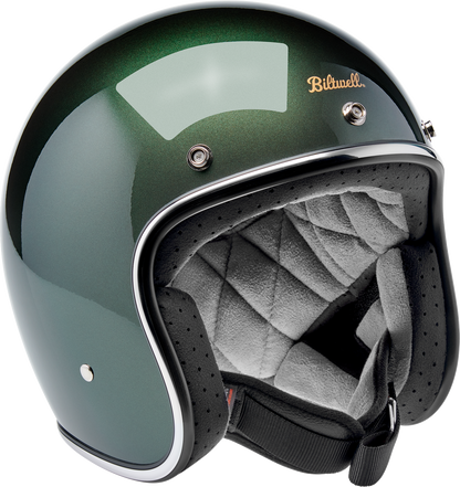 BILTWELL Bonanza Helmet - Metallic Sierra Green - Large 1001-324-204