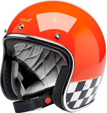 BILTWELL Bonanza Helmet - Competition - Orange - Medium 1001-590-203