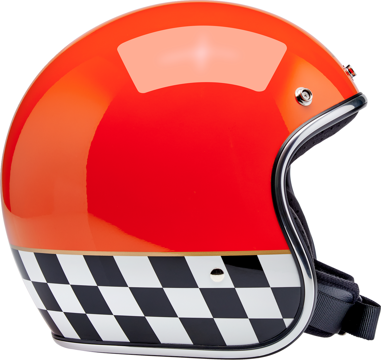 BILTWELL Bonanza Helmet - Competition - Orange - Medium 1001-590-203