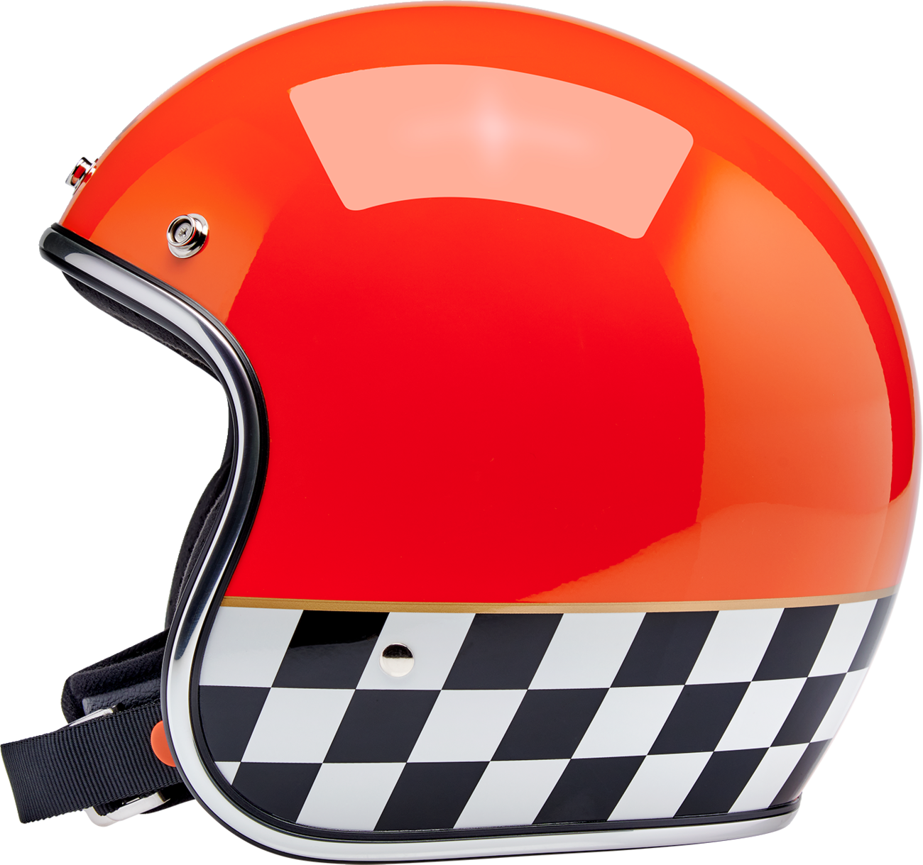 BILTWELL Bonanza Helmet - Competition - Orange - 2XL 1001-590-206