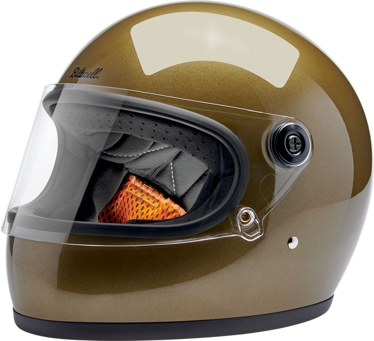 BILTWELL Gringo S Helmet - Metallic Ugly Gold - Medium 1003-363-503