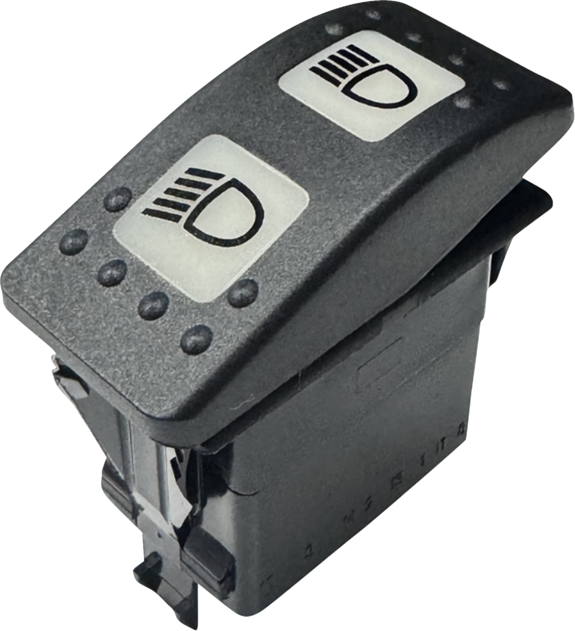CUSTOM DYNAMICS Non-Interrupting 3-Position Lighted Rocker Switch - Shark Demon® 2 CD-OR-SWITCH
