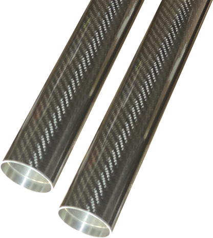 CUSTOM CYCLE ENGINEERING Fork Tubes - 49 mm - 23.75" - Black 716000