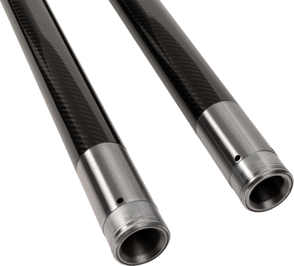 CUSTOM CYCLE ENGINEERING Fork Tubes - 49 mm - 25.875" - Black 716004