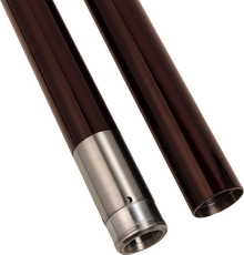 CUSTOM CYCLE ENGINEERING Fork Tubes - 49 mm - 23.75" - Deep Red 716100