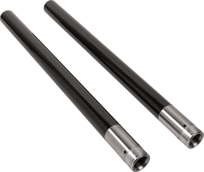 CUSTOM CYCLE ENGINEERING Fork Tubes - 49 mm - 27.875" - Black 716005