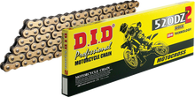 DID 520 DZ2 - Drive Chain - 110 Links - Gold and Black M520DZ2X110RB