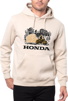 HONDA APPAREL Honda Heritage Goldwing Hoodie - Tan - Small LEM25S-M51-S