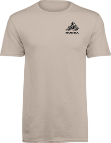 HONDA APPAREL Honda Heritage Goldwing T-Shirt - Tan - XL LEM25S-M50-XL