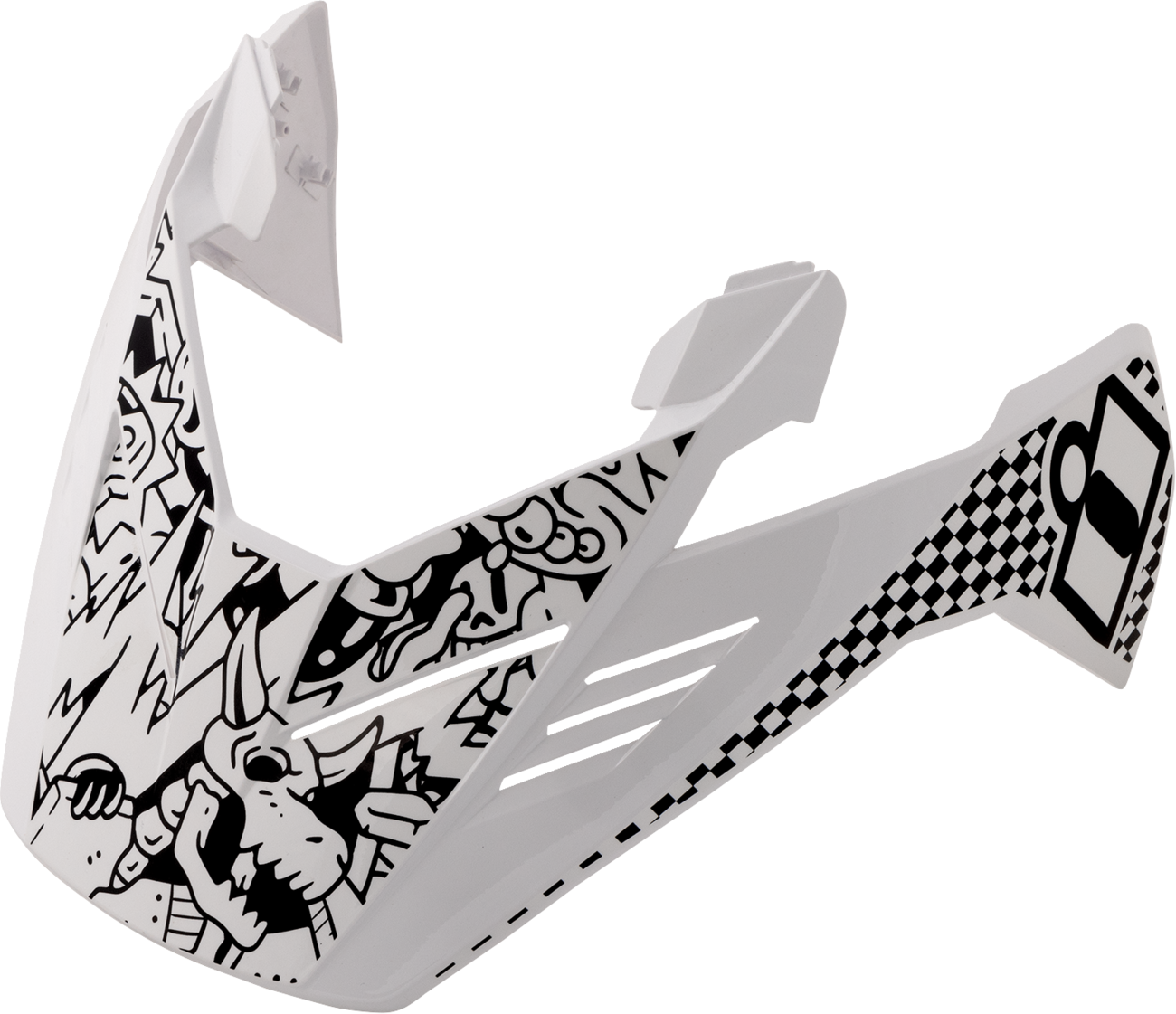 ICON Elsinore™ Peak - Doodle 3 - White - XL-3XL 0132-1849
