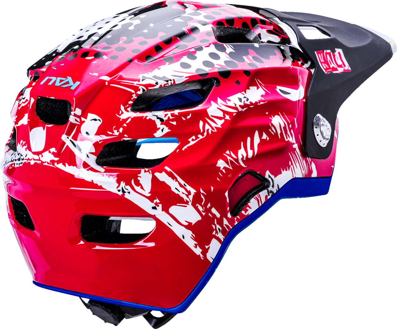 KALI Child Maya Helmet - Punk - Red 0221925212