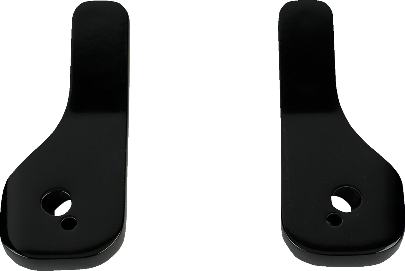 LA CHOPPERS Brackets - Mirror - Drop Down - Pair LA-9001-03B