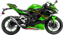 LEOVINCE LV Corsa S Slip-On Muffler - Titanium - Kawasaki ZX-4R/RR 15409STU