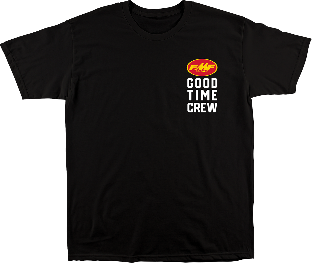 FMF Good Time Crew T-Shirt - Black - Medium SU25118902BLKMD