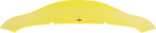 KLOCK WERKS Kolor Flare™ Windshield - 6-1/2" - Yellow Ice - FLHX KWW-01-0738