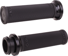 ODI Ruffian Lock-On Street Grips - TBW - Black/Black V30HTWB-B