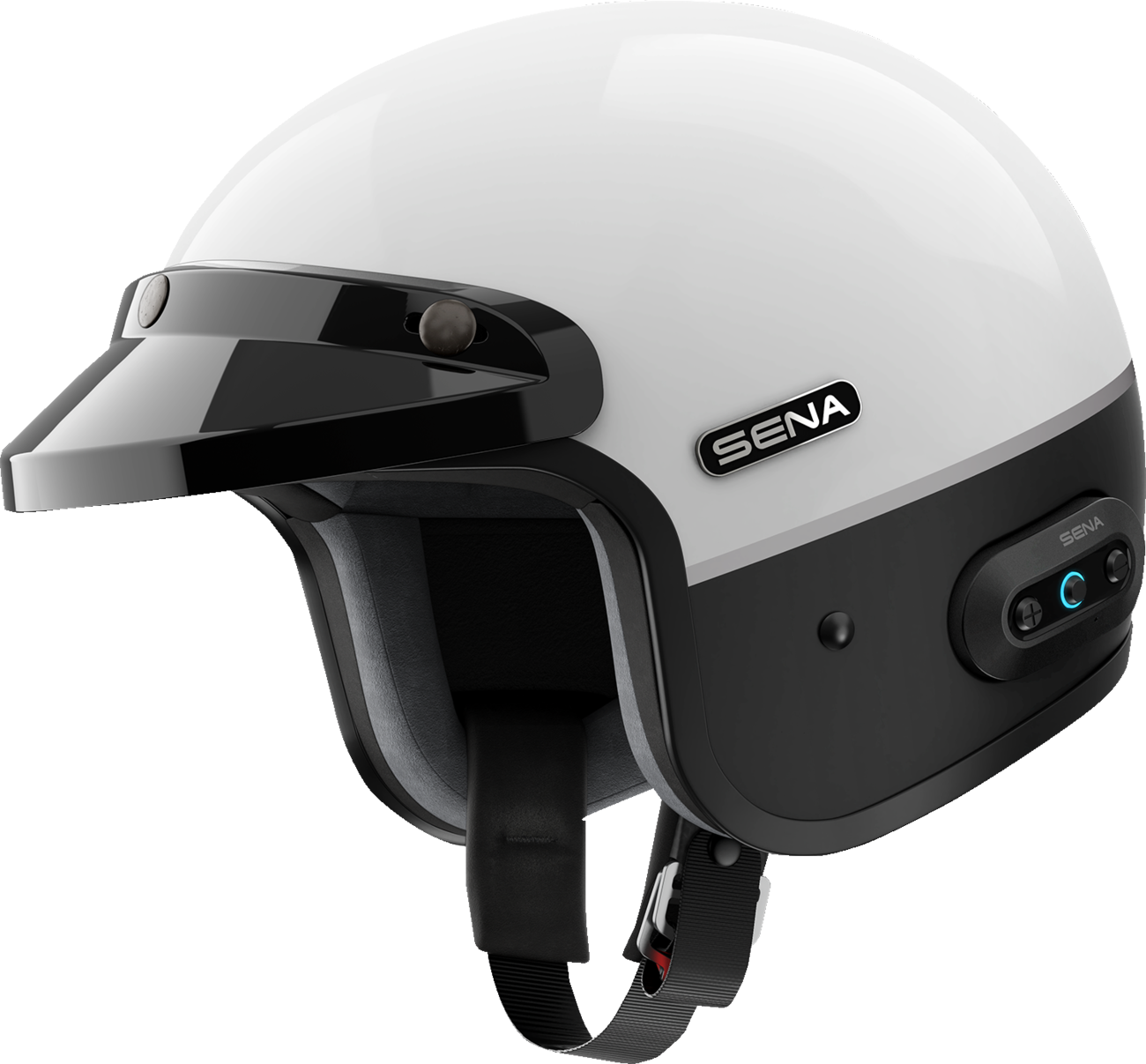 SENA Surge Mesh Helmet - Gloss White - XL SURGE-GWMB0XL3