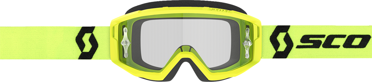 SCOTT Primal Goggle - Yellow/Black - Clear Works Lens 278598-1017113